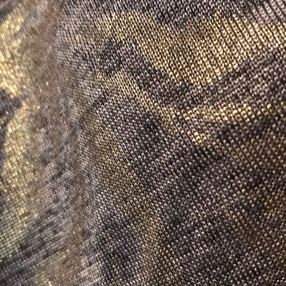 Asymmetrical Party Top Chain Shoulder Sz.M - Picture 4 of 5